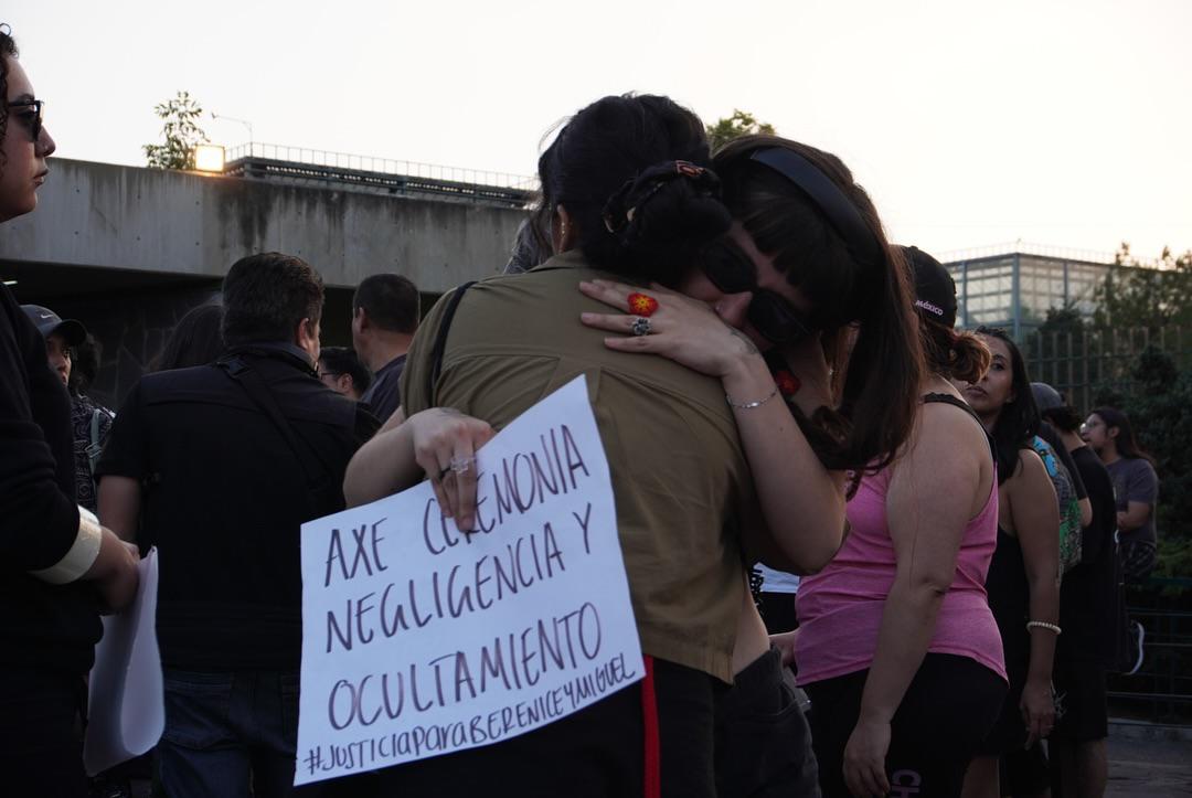 $!Protestan por la muerte de Berenice y Miguel en el AXE Ceremonia