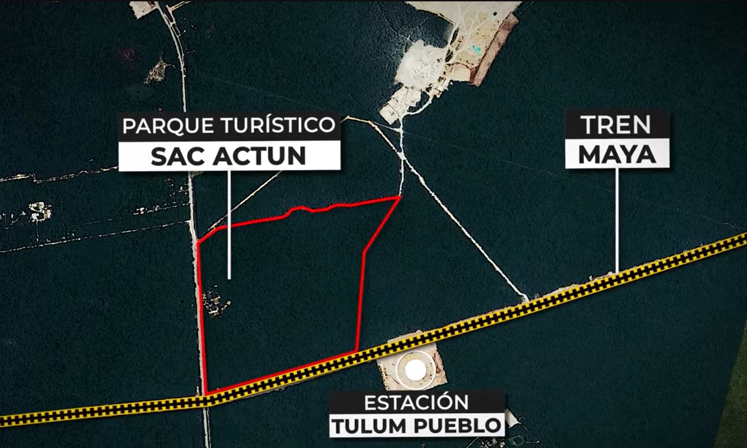 $!Revela Latinus que hijos de ex chófer del Tsuru de AMLO hacen negocio con Tren Maya
