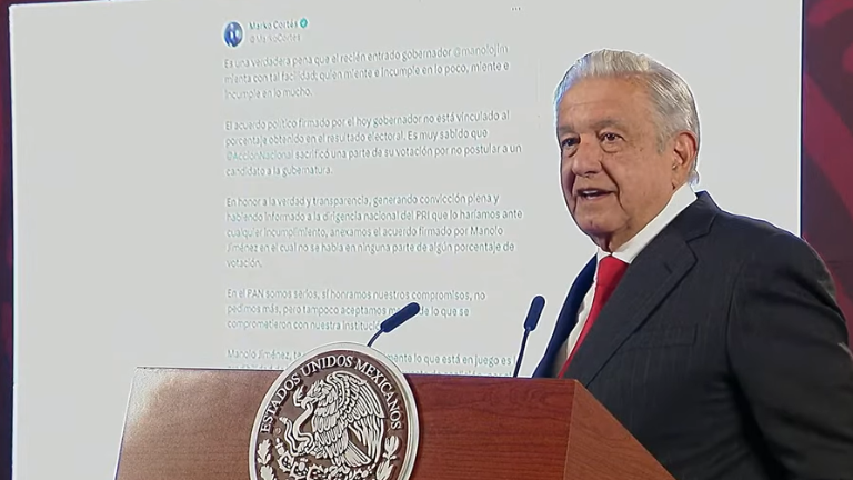 AMLO agradece al PAN por revelar ‘pacto mafioso’ con PRI en Coahuila