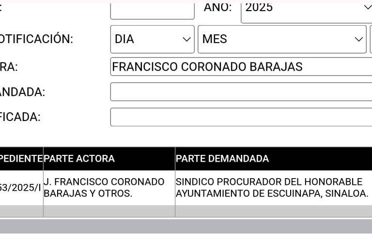 Tribunal desestima demanda de regidores contra la Síndica Procuradora de Escuinapa