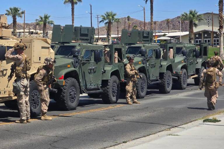 Pentágono despliega 700 marines en LA para enfrentar protestas; California demanda a Trump