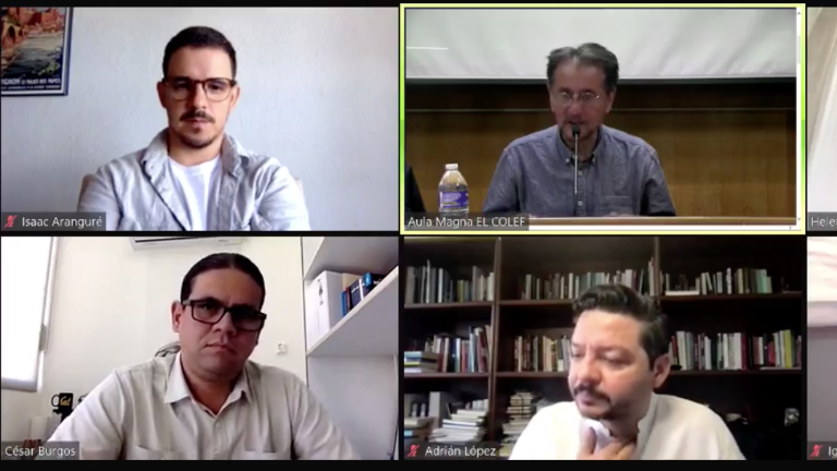 El Colegio de la Frontera Norte realiza el conversatorio que reúne a distintas personalidades.