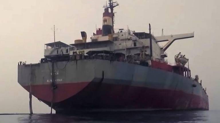 El FSO Safer, amarrado frente a la costa occidental de Yemen.