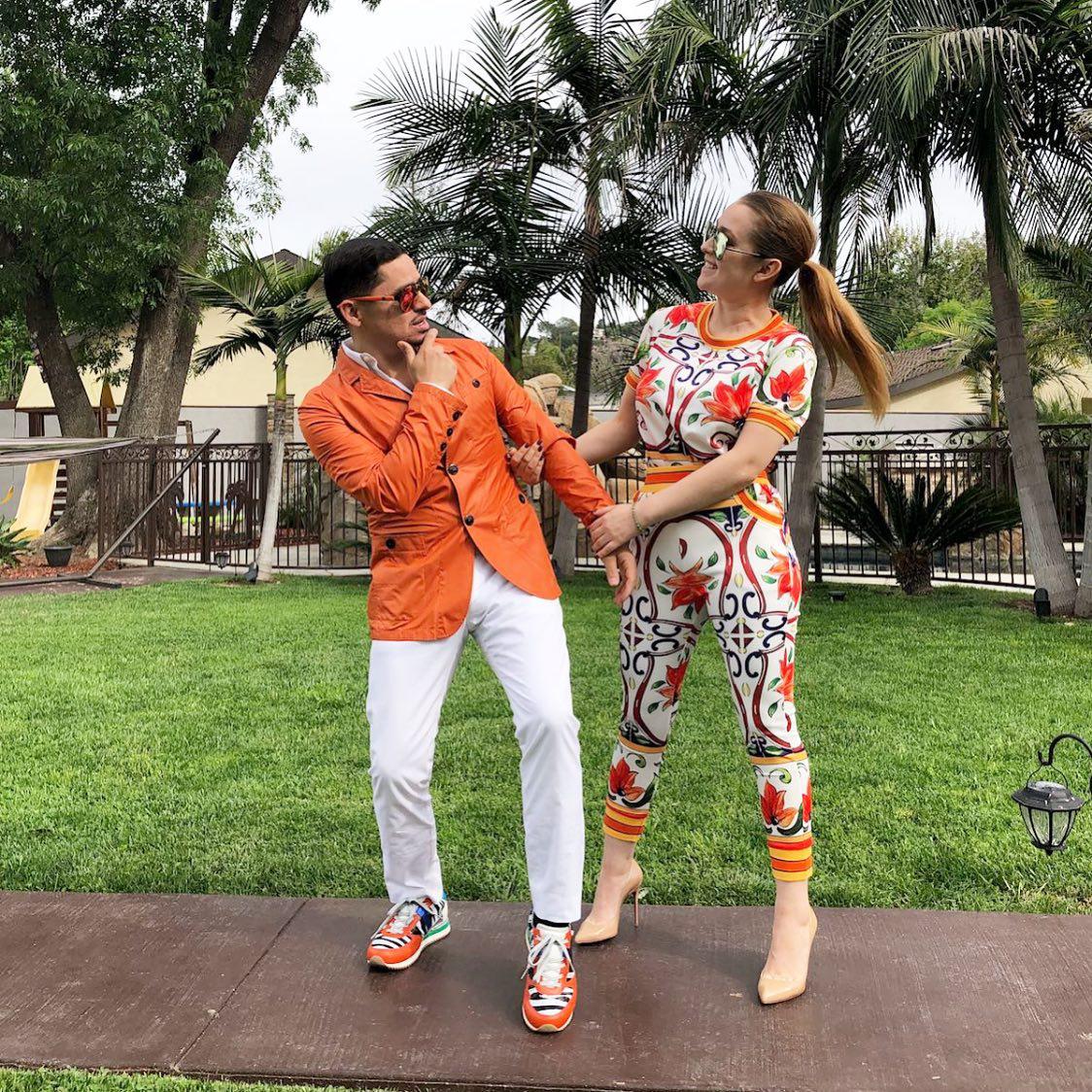 $!Su esposa Kenia también fue contagiada.