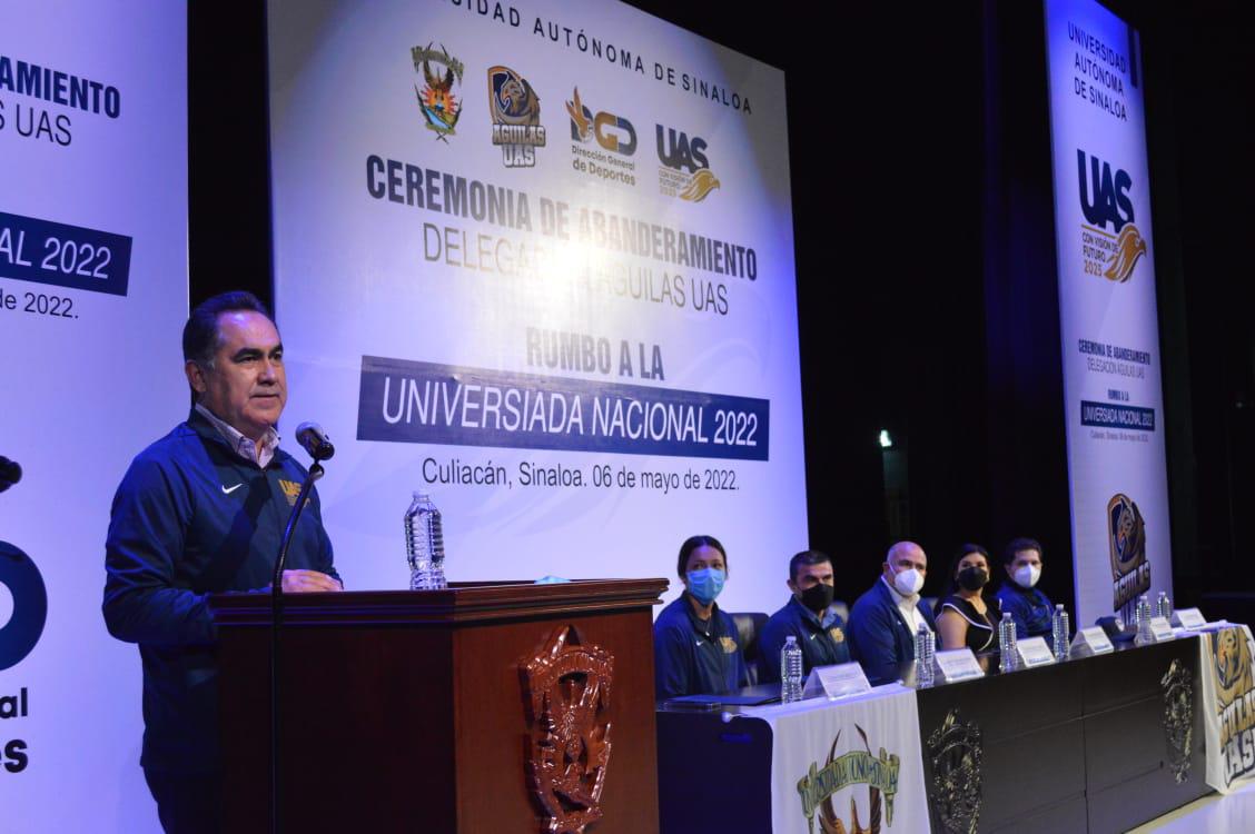 $!Promete UAS estímulos económicos a medallistas en Universiada Nacional 2022