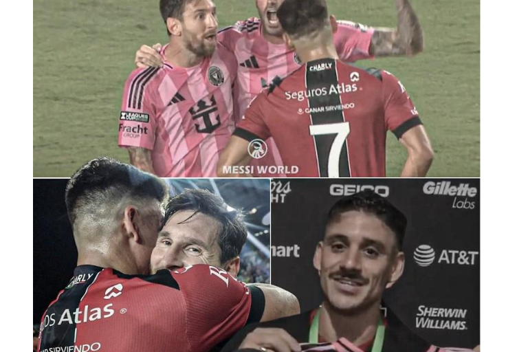 Messi se disculpa con Cóccaro tras festejo provocador en la Leagues Cup: ‘Con Leo no puedes discutir’