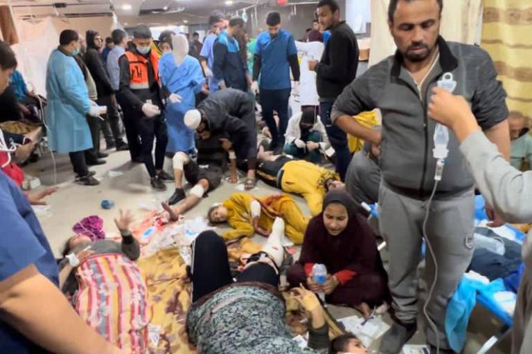 Advierte OMS que personal sanitario de Gaza se encuentra al límite