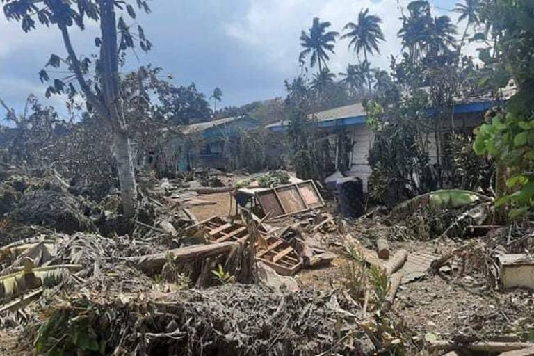 El 80% de la población de Tonga, afectada por el tsunami
