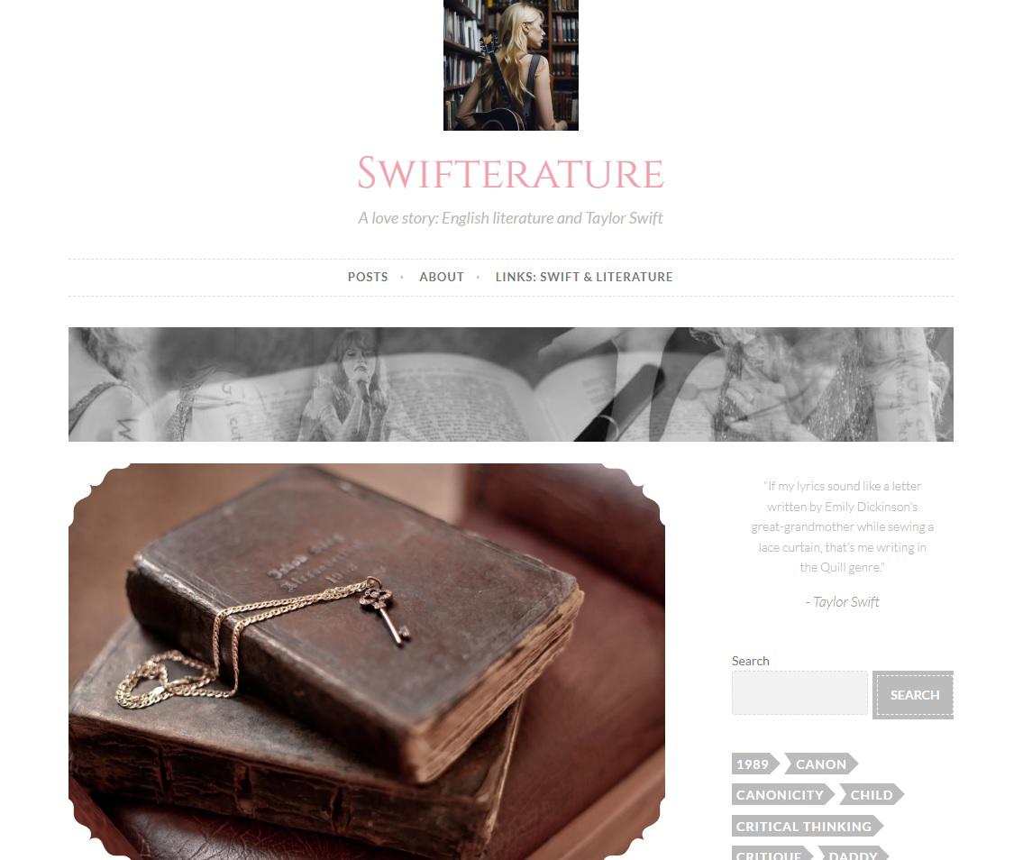 $!Portada del blog Swifterature.