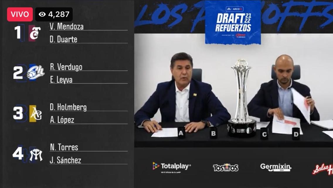 $!Semifinalistas de la LMP se refuerzan en el Draft para buscar avanzar a la serie por el título
