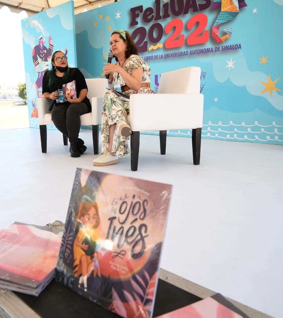 $!Lleva Georgina Martínez ‘En los ojos de Inés’ a la FeliUAS