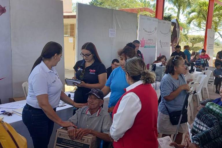 Brigadas del Bienestar, hoy en el Cobaes 38 en Mazatlán