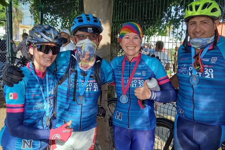 Pedalistas cumplen con el reto del Paseo Durango-Mazatlán