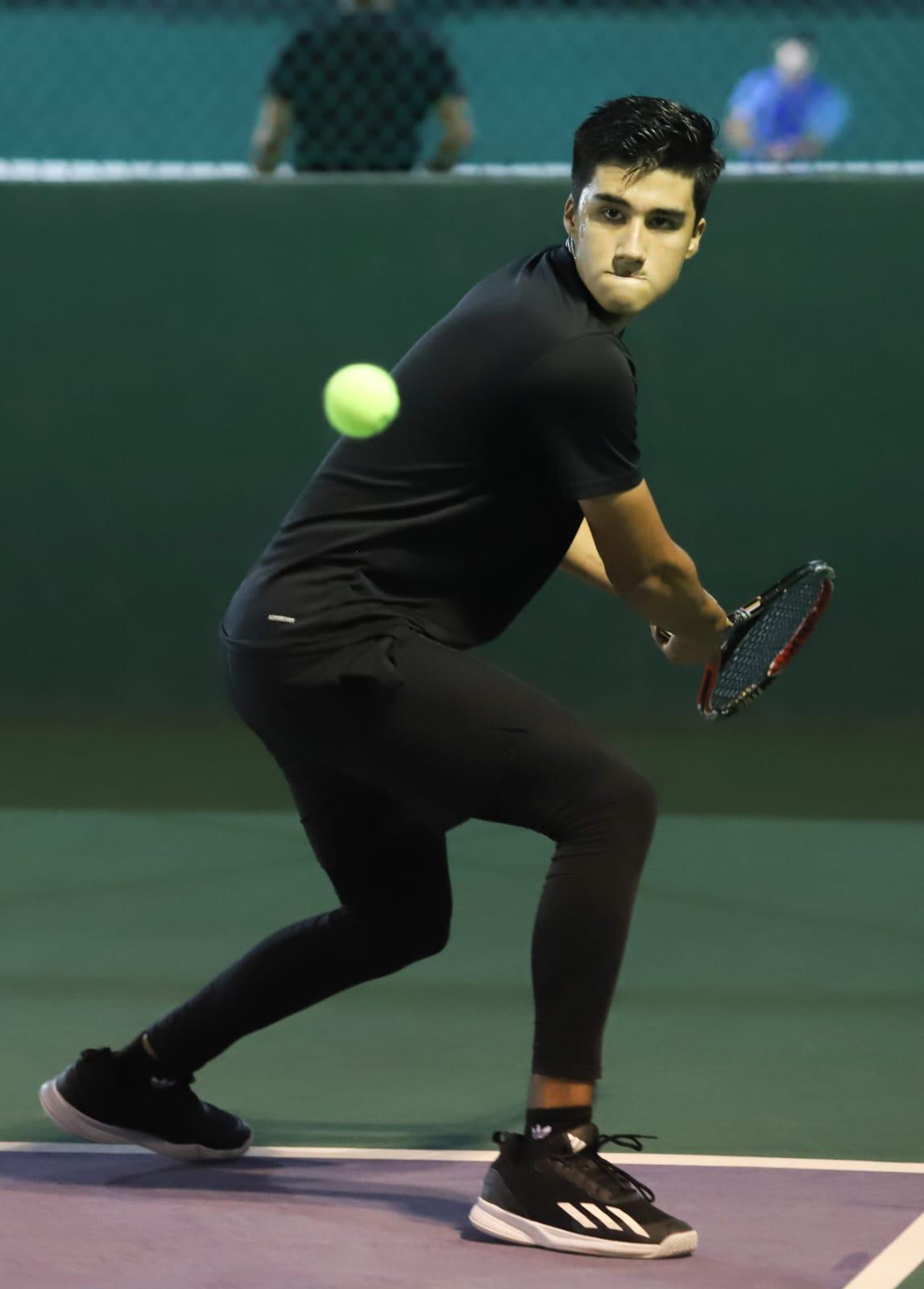 $!Joaquín Balboa empieza con triunfo en Copa de Tenis Amstel