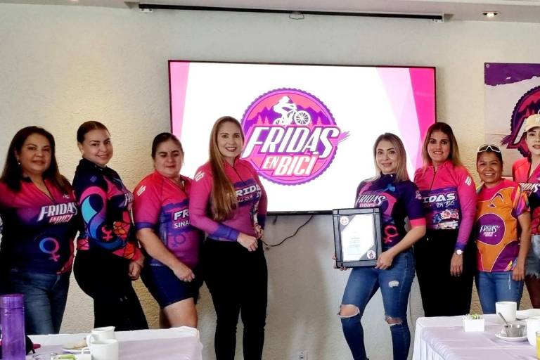 Cristina Angulo es la nueva líder estatal del Club de Ciclismo Fridas en Bici Sinaloa