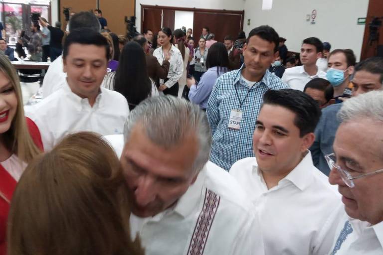 ‘No son tiempos’, responde Adán Augusto López a la campaña ‘Que siga López’, que ha empezado en Sinaloa