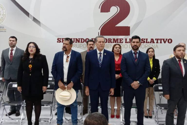 Diputados locales de Morena rinden segundo informe de labores