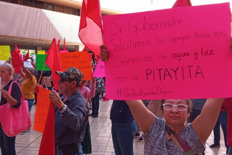 Antorchistas insisten en lotes y viviendas, en Culiacán