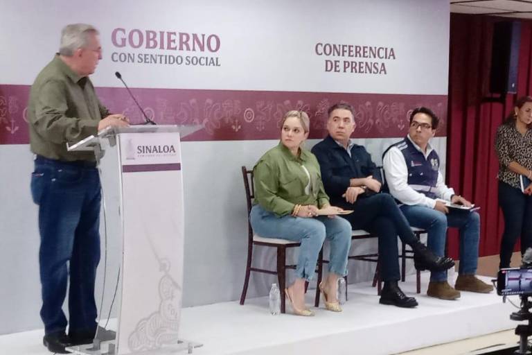 Reitera Rocha Moya que habrá apoyo a familias afectadas por ‘Norma’
