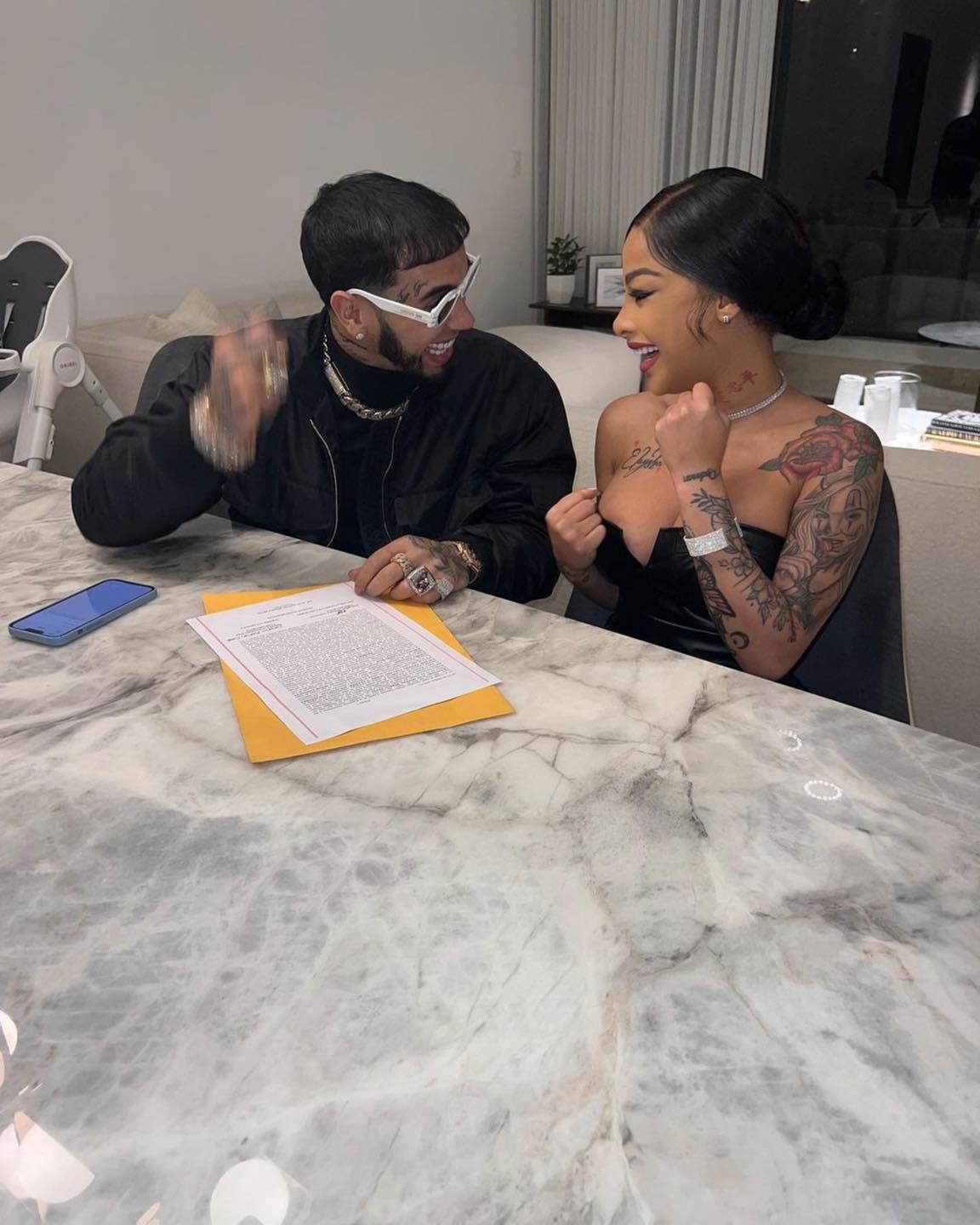 $!Tras dos meses de matrimonio, se separan Yailin y Anuel AA