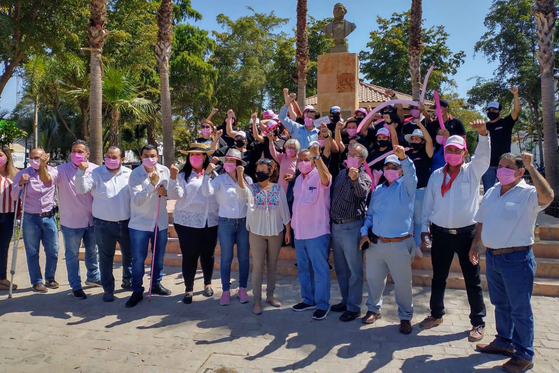 $!Ahome ya merece elegir a una Presidenta Municipal, dice Angelina Valenzuela