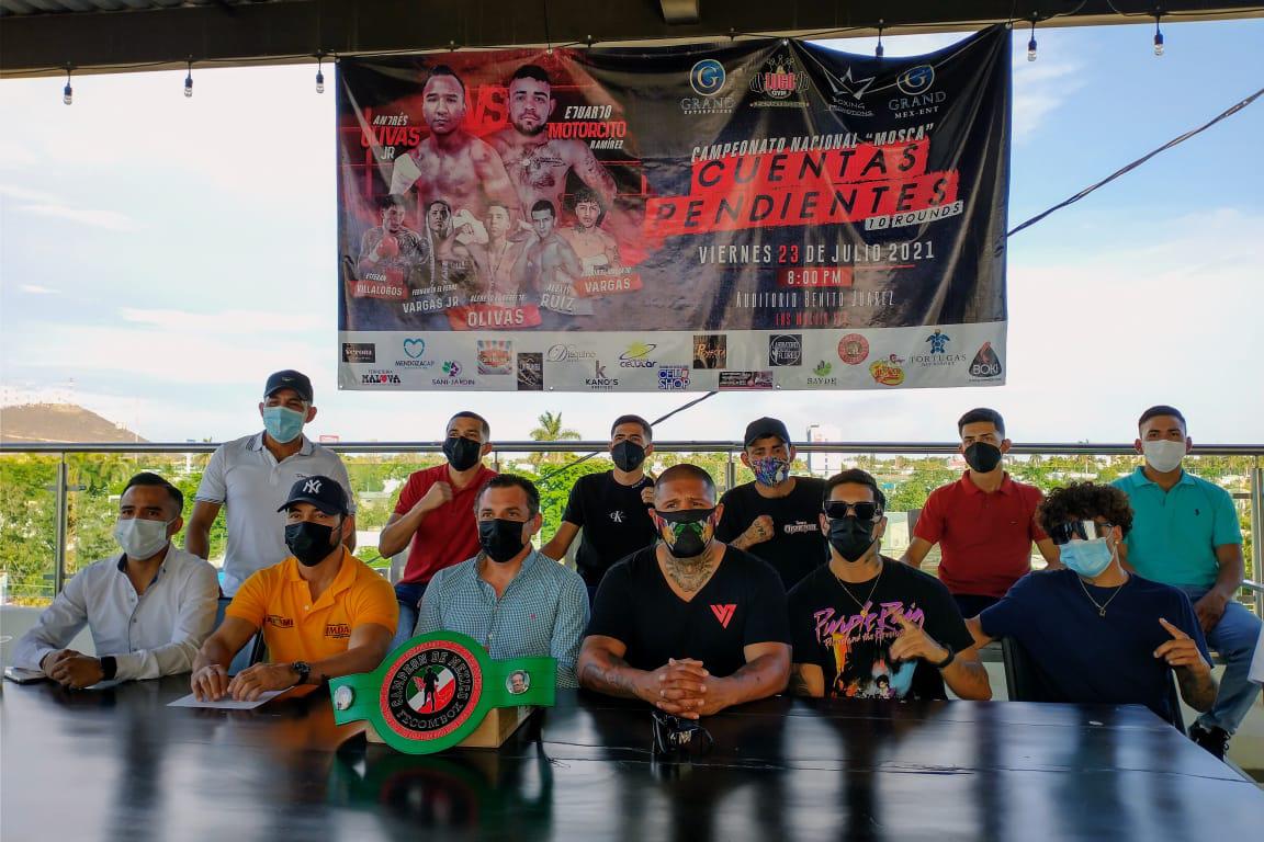 $!Confirman cartel de boxeo para este viernes en Los Mochis