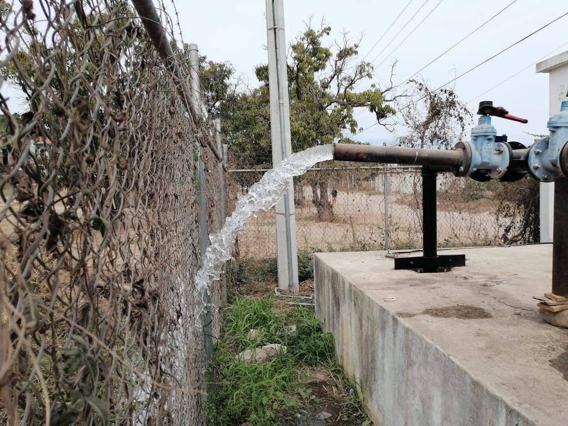 $!En marcha cárcamo de rebombeo para el servicio de agua potable en Escuinapa
