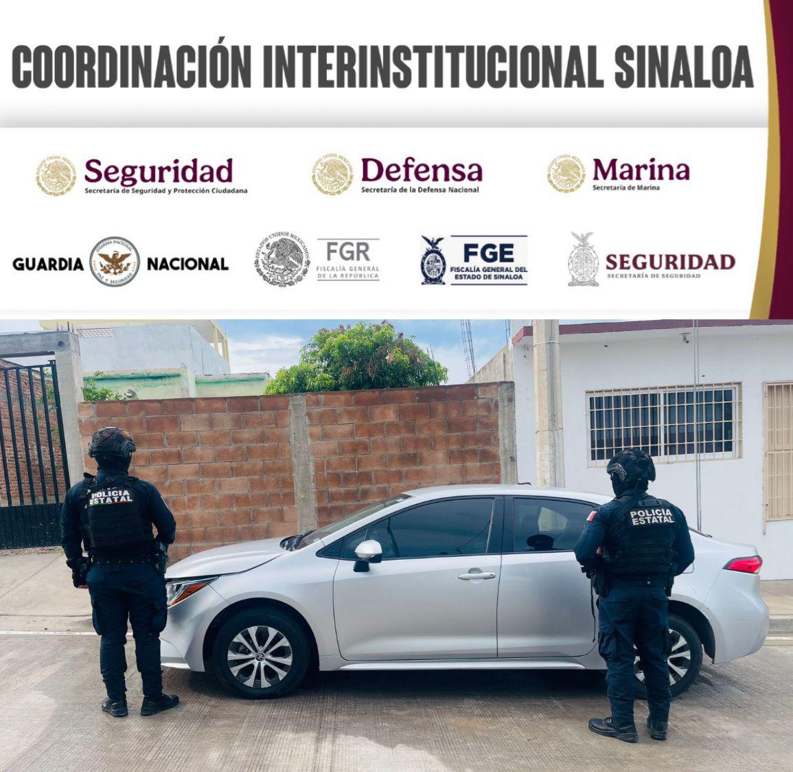 $!Recuperan 4 vehículos con reporte de robo en Culiacán y Navolato