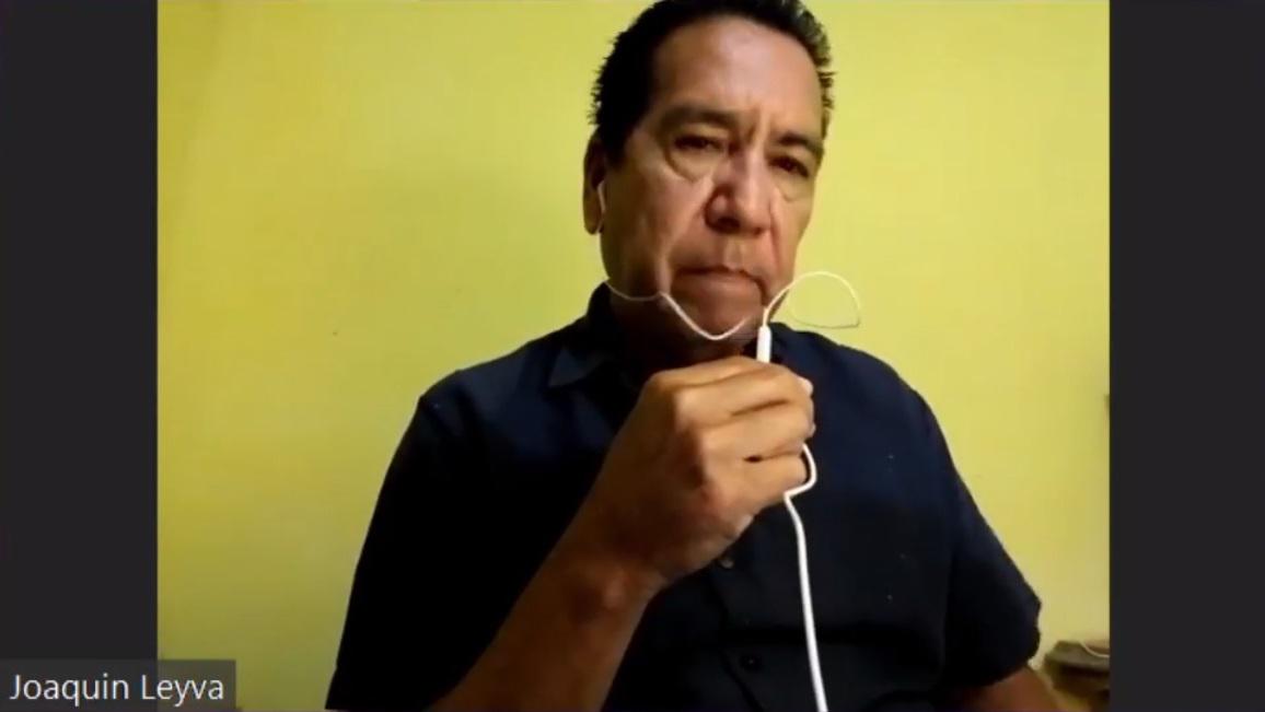 $!Joaquín Leyva durante el programa.