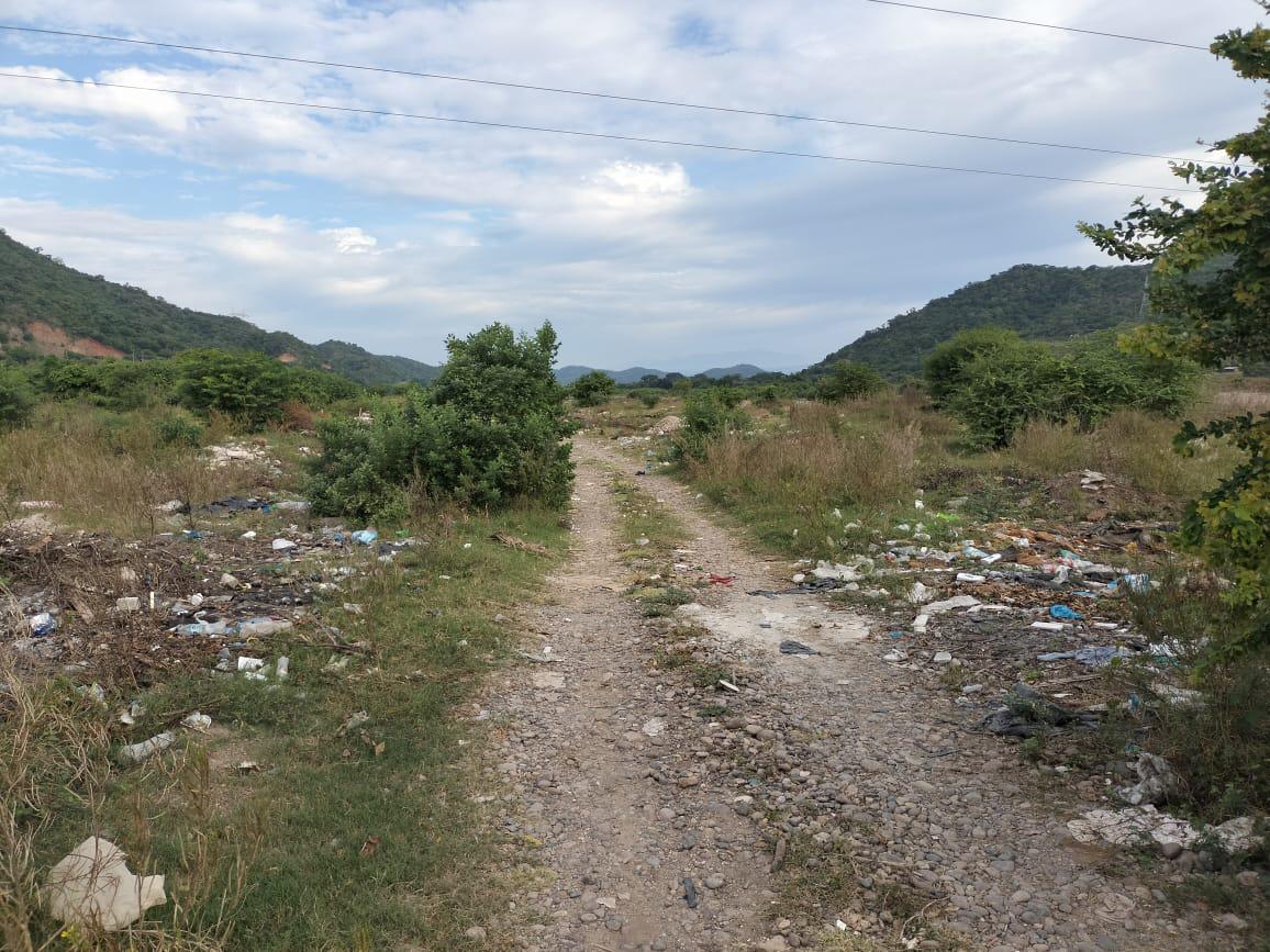 $!Convierten en basurero clandestino zona del río Baluarte