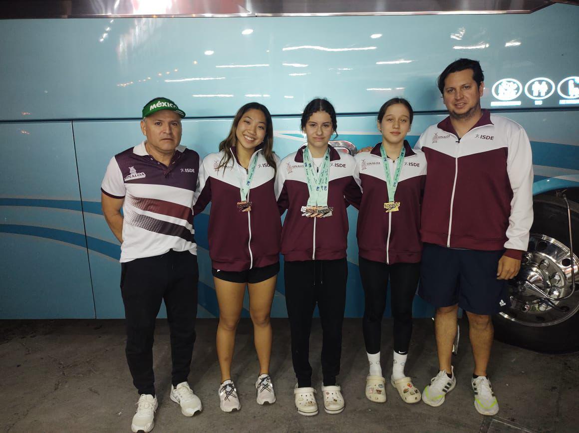 $!Sinaloa suma 10 boletos a Nacionales Conade 2024 en natación, tras histórica participación