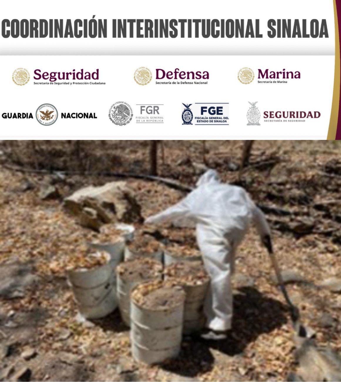 $!Desmantelan nueve laboratorios clandestinos en Culiacán y Cosalá