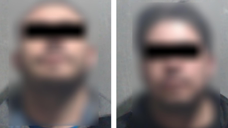 Los detenidos son Jesús “N”, de 33 años, con domicilio en Mazatlán y Óscar “N”, de 35 años, con domicilio en Culiacán.
