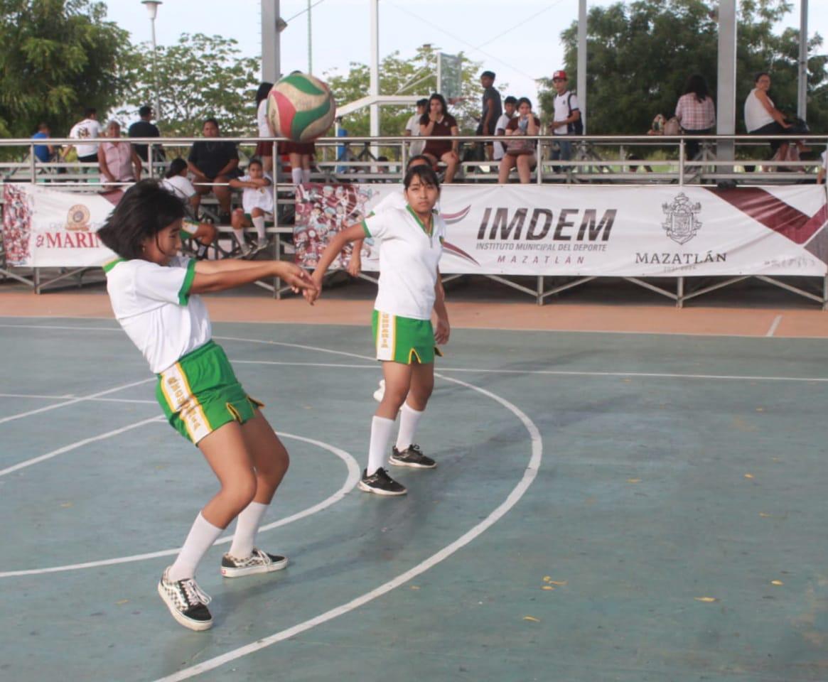 $!Arrancan las voleas en Olimpiada Deportiva Estudiantil