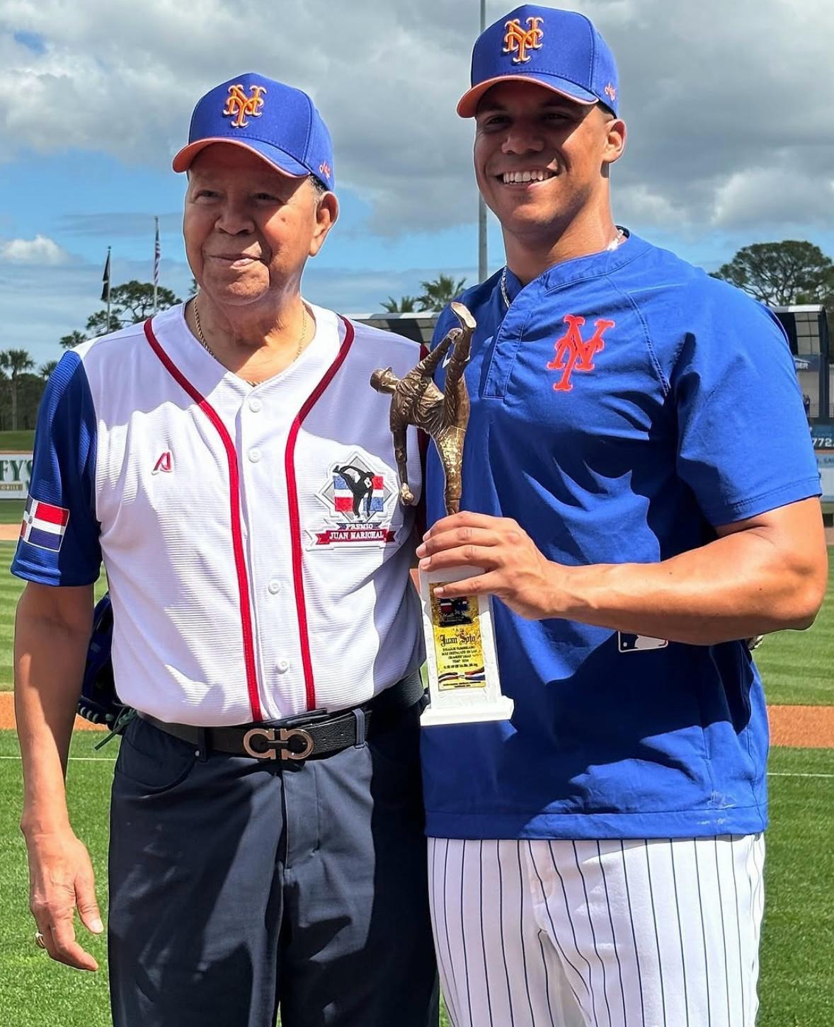 $!Juan Soto recibe Premio Juan Marichal