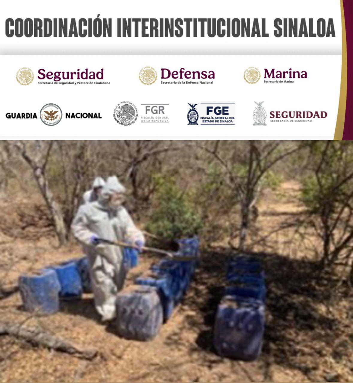 $!Desmantelan nueve laboratorios clandestinos en Culiacán y Cosalá