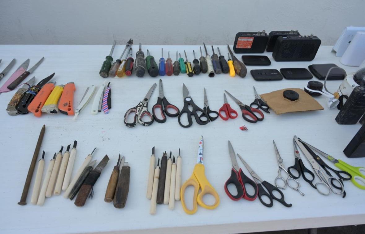 $!A una semana de la riña entre internos, realizan nueva inspección en el penal de Aguaruto