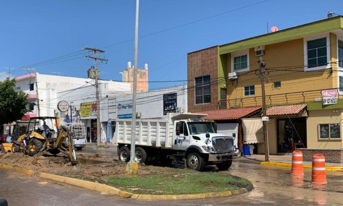 $!Se quedan sin agua durante 9 horas miles de familias de Mazatlán