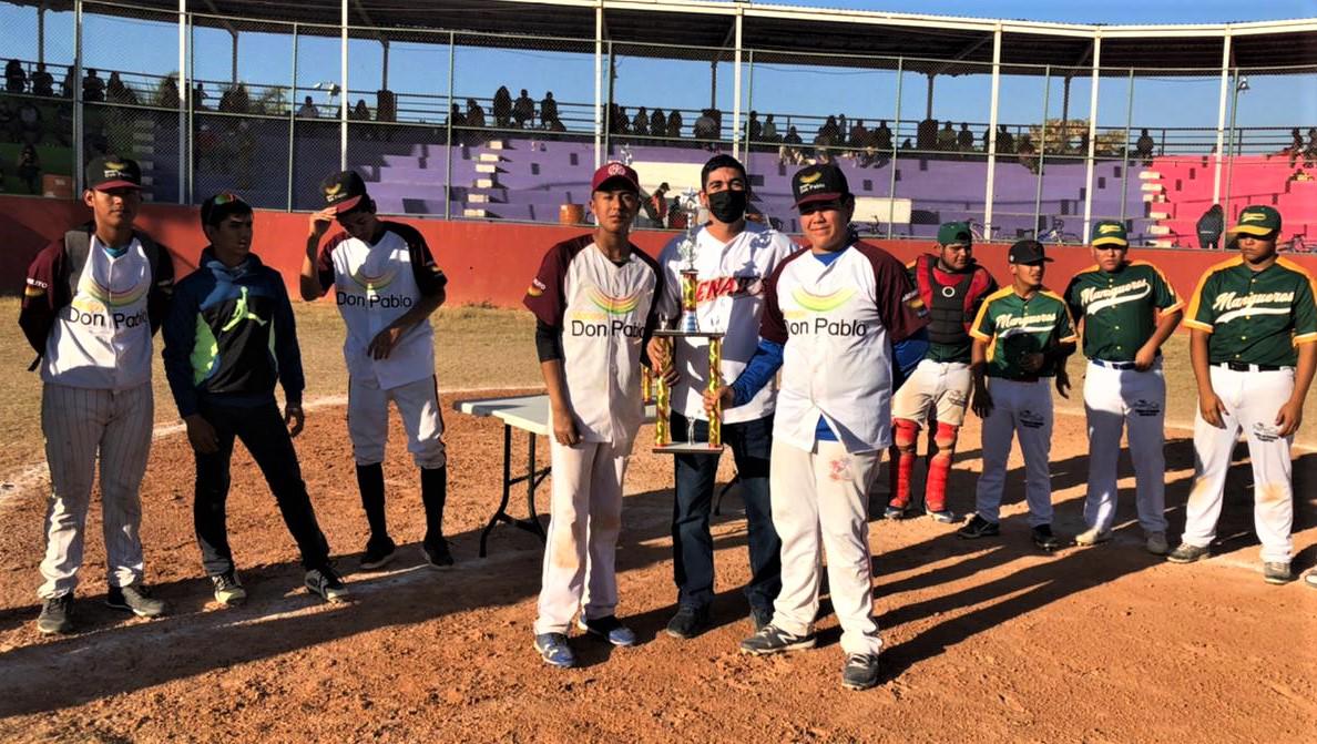 $!Mangueros se lleva el título en beisbol juvenil en Escuinapa