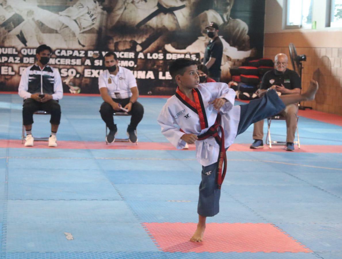 $!Mazatlán se cuelga cinco oros en Estatal de taekwondo de los Juegos Conade