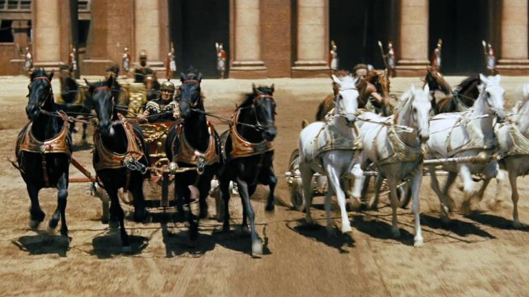 Carrera de cuadrigas, Ben Hur.