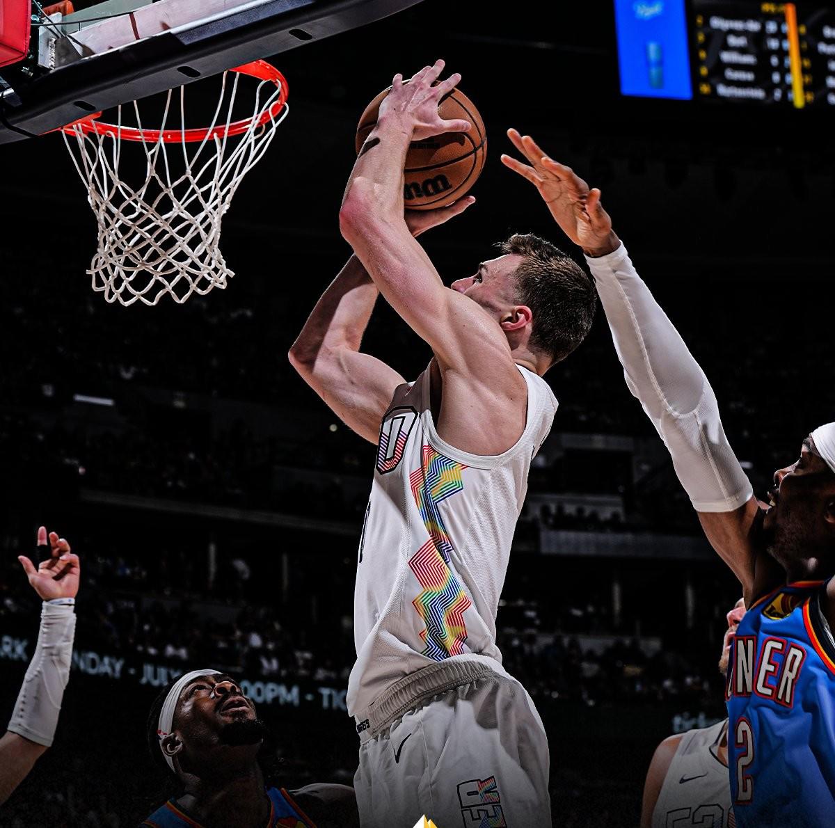 $!Julian Strawther, el héroe inesperado de los Nuggets que forzó el séptimo partido contra OKC