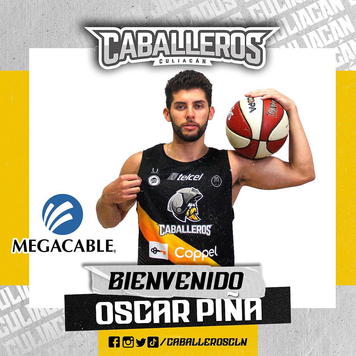 $!Óscar Piña Ibarra jugará con Caballeros de Culiacán