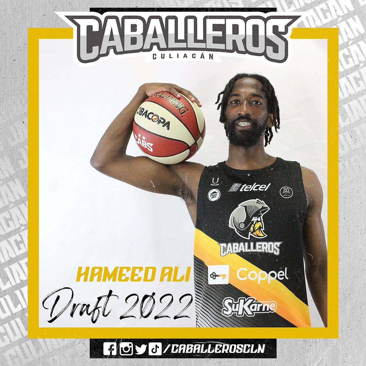 $!Caballeros de Culiacán toma a Hameed Ali como refuerzo en el Draft del Cibacopa