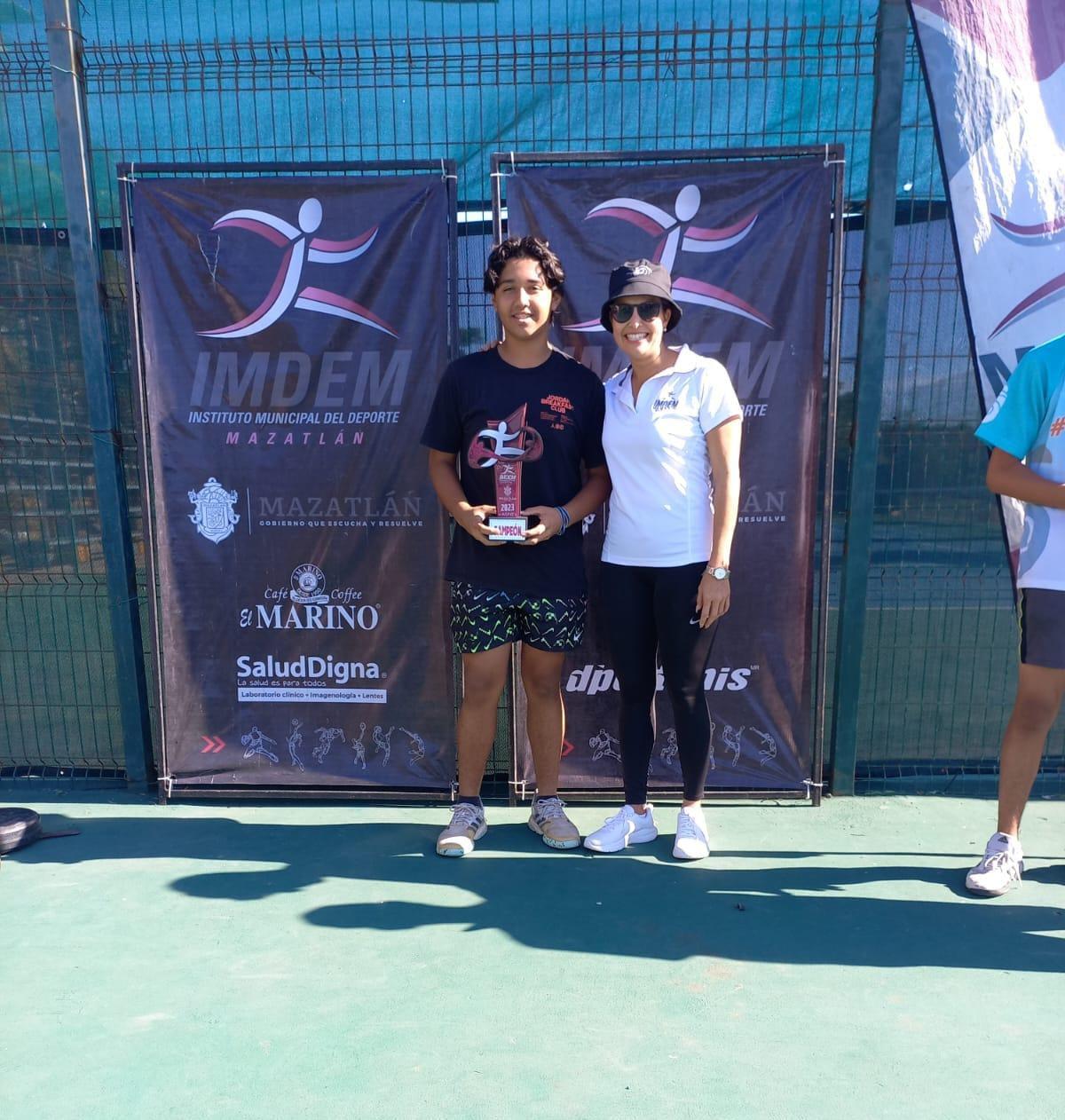 $!Clausuran con saque ace el Circuito Imdem de Tenis 2023