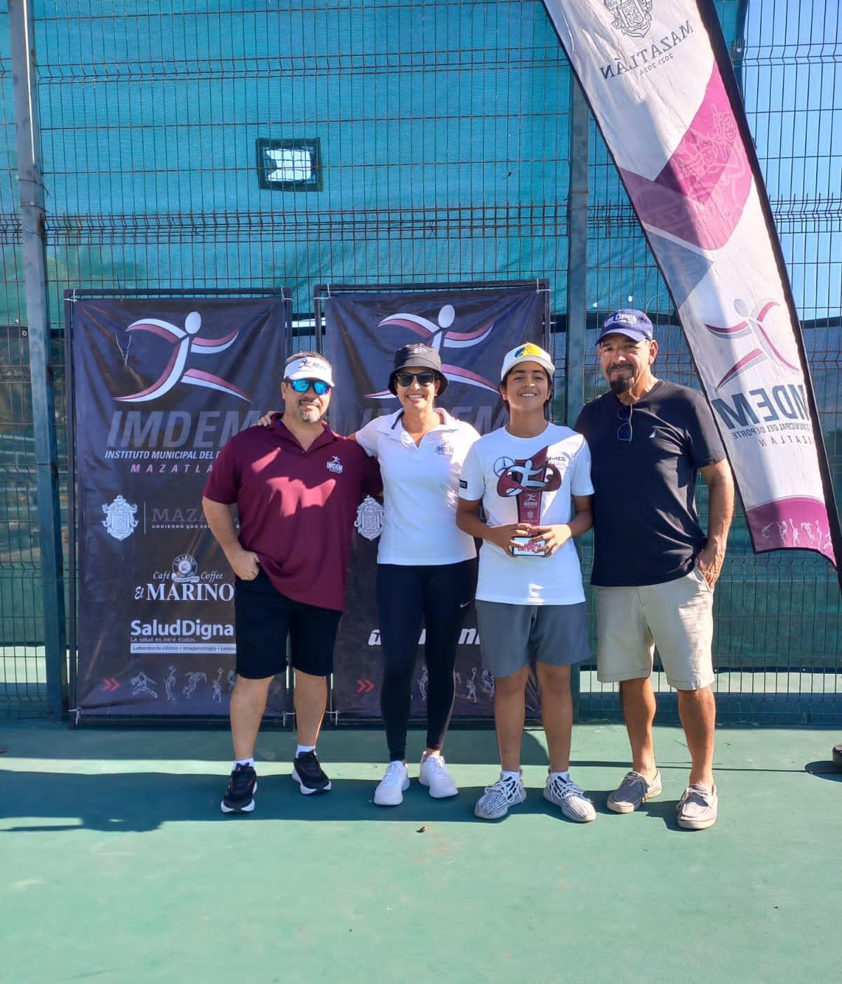$!Clausuran con saque ace el Circuito Imdem de Tenis 2023