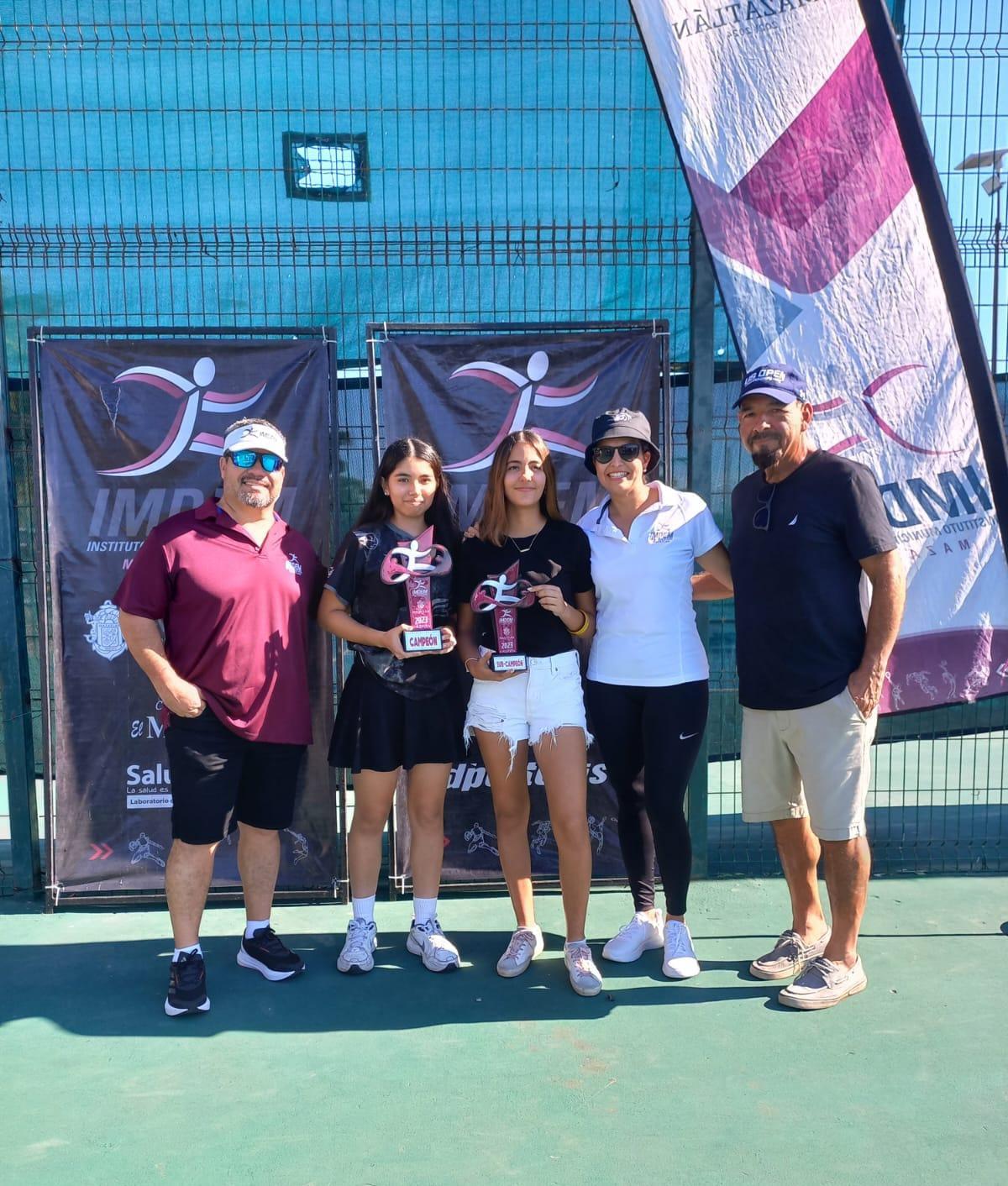 $!Clausuran con saque ace el Circuito Imdem de Tenis 2023