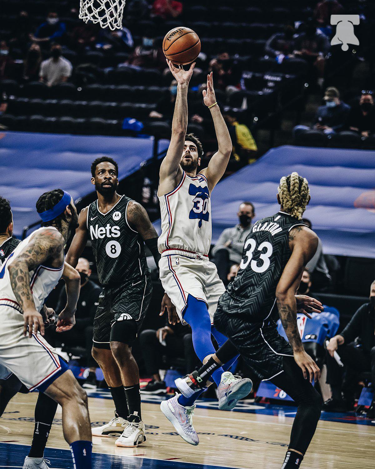 $!Philadelphia 76ers y una victoria con sabor a poco frente a un Brooklyn Nets disminuido