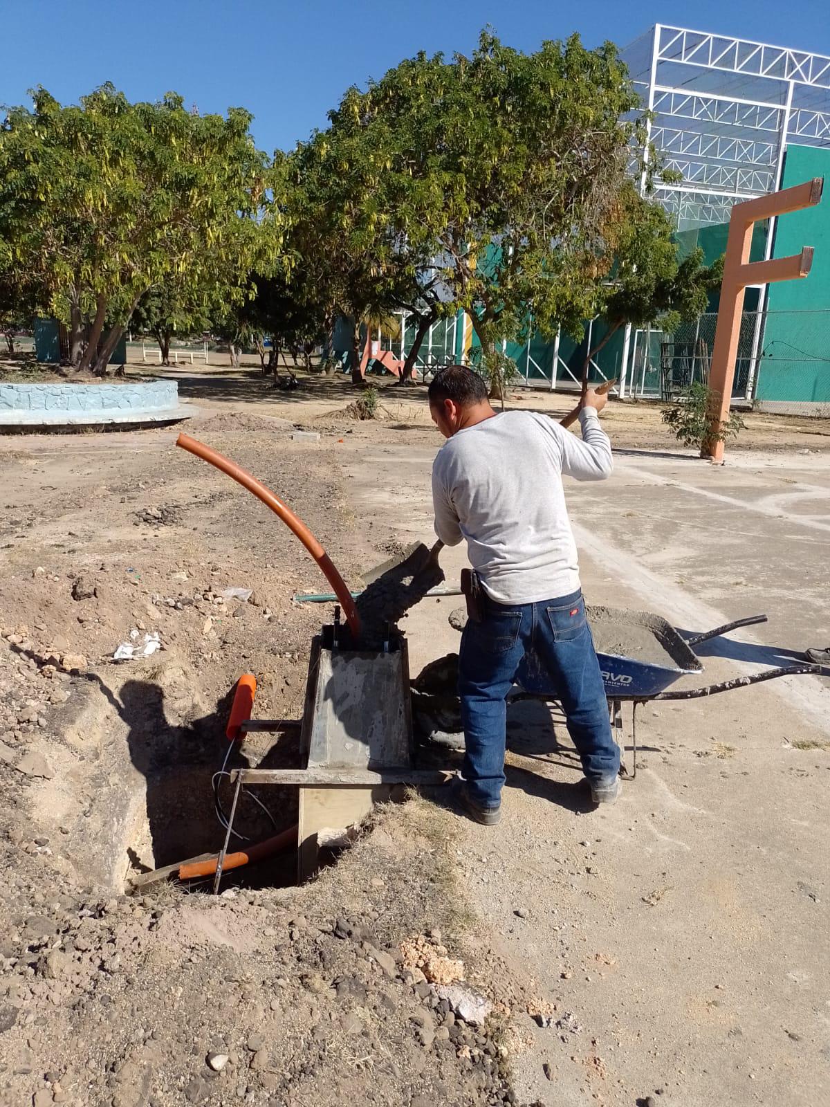 $!Canchas de pickleball de la Unidad Deportiva Sahop serán iluminadas