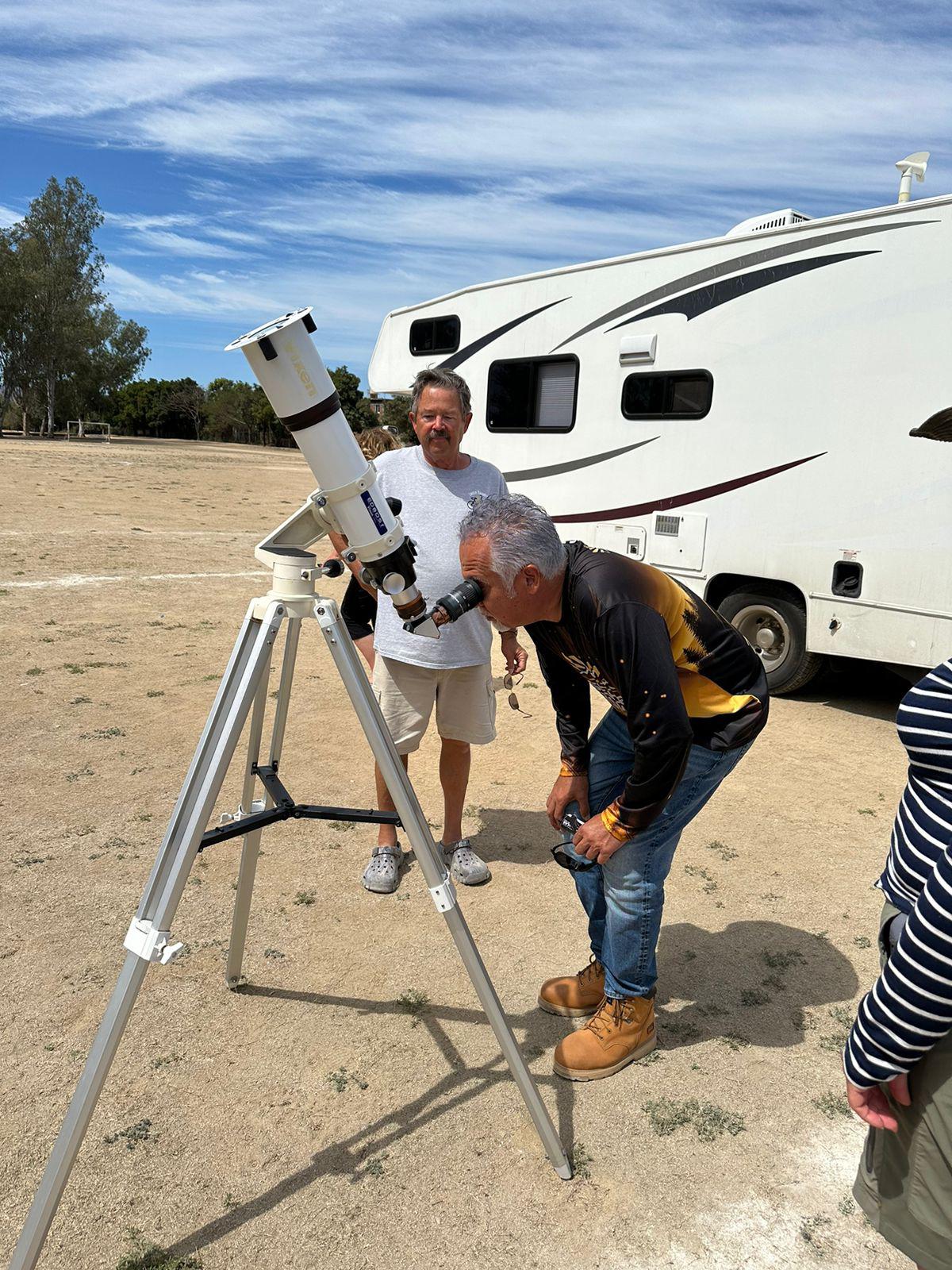 $!Eclipse Solar 2024: Concordia celebra un espectáculo celestial